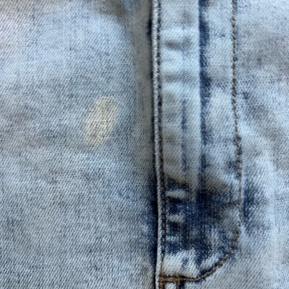 Banana Republic Light Denim Knee Length Skirt - Picture 4 of 6